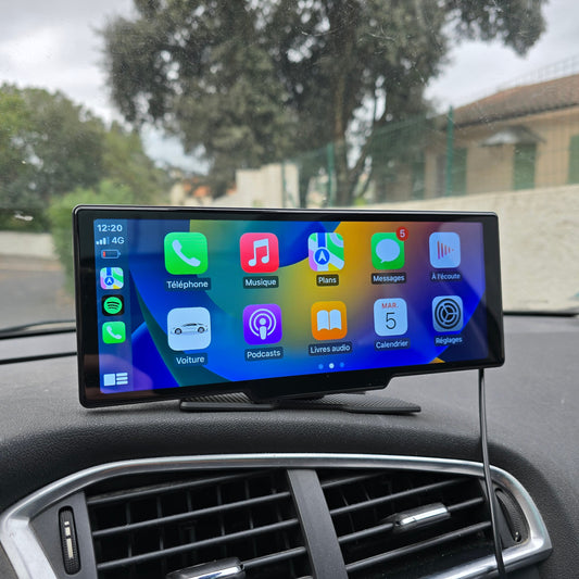 Monitor CarPlay universal – Sin instalación compleja